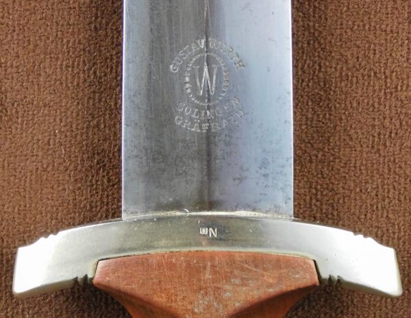 SA Dagger by Rare Maker Gustav Wirth (#30135)
