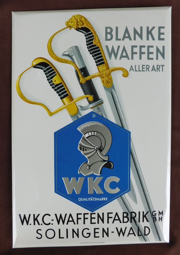 WKC Metal Advertising Sign (#30274)