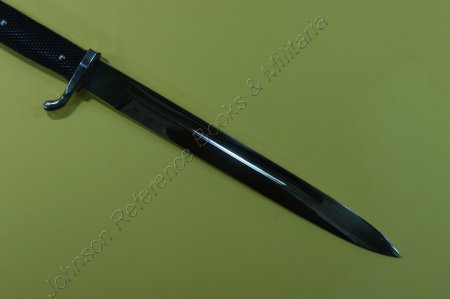 Long KS/98 Bayonet w/Single-Etched Blade, Retailer/Distributor Mark & Frog (#26595)
